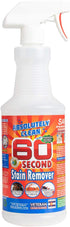 Amazing 60 Second Stain Remover - Commercial Strength Natural Enzymes for Food, Grease, Pet Stains - 32oz