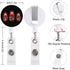 Generic Russian Nesting Dolls Funny Retractable ID Badge Holder Reel with Belt Clip for Name Card Keychain