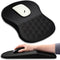 Hokafenle Ergonomic Mouse Pad with Wrist Support, Memory Foam & Non-Slip PU Base for Wireless Mouse & Desk (12x8 inch,