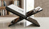 Black Acrylic Book Stand, Open Book Holder for Display and Reading, Acrylic Cookbook Stand for Coffee Table, Bible, Art