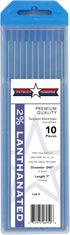 2% Lanthanated TIG Welding Tungsten Electrodes .040 x 7 (10-Pack)