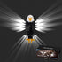 vasdaren Bald Eagle Wall Light,with Remote Control,Magnetic Wall Mounted Lamp with Timer Function,Ideal