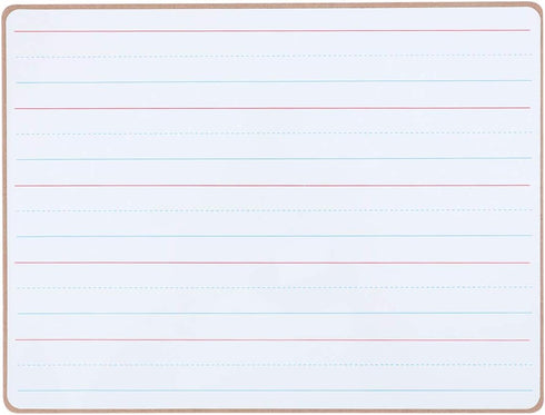 Magnetic Dry Erase White Boards Lined - Lapboard for Students, 1 Pack, 12 Inches X 9 Inches