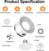 Set 3 13 Dimmable 360 Pack LED Wall Sconces of Two, Rechargeable Battery Operated Wall Lights with Remote, Wall Lamp