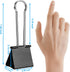 OWLKELA Extra Jumbo Binder Clips, 2.4 Inch, 4 Pcs, Large Paper Clamps for Home, School, and Office