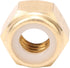 50Pcs Self-Locking Nut, Pure Copper M3/M4/M5/M6 Nuts, Anti-Loose Fastener, Hardware Accessories for Industrial Use (M6)