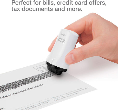 Guard Your ID Advanced Security Roller 2.0 - Identity Theft Prevention Stamping (White)