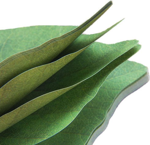 Leaf Sticky Note Pads, Anti-forgetting Reminder Note DIY Decoration, 50 Sheets/Pad, 8 Pads, 400 Pages Total