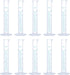 uxcell Plastic Graduated Cylinder, 25ml Measuring Cylinder, Test Tube Beakers, Clear Hex Base