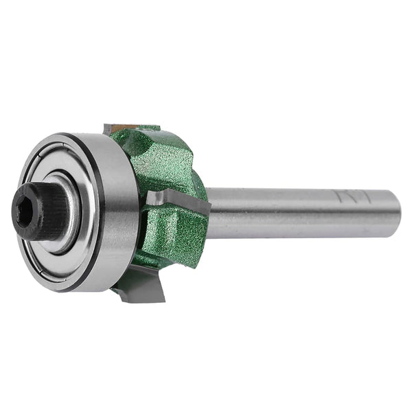 CMT Router Bits, Banding Trimmer Routers, Bevel Top Trim Router Woodworking Milling Cutter, 4 Teeth Trimming Cutter