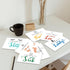 Open When Envelopes | Set of 16 | Going Away to College Gifts | Color Design for Daughter Son Friend