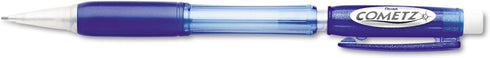 Pentel Cometz Mechanical Pencil, HB #2, .9mm, Blue, Dozen, AX119C