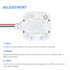 ECOELER Ceiling Occupancy Motion Sensor Switch, 360 Ceiling Automatic Light Switch, 120/277VAC, UL, FCC Approved