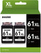 Remanufactured Ink Cartridge Replacement for HP 61 Black Ink Cartridge 61XL for HP61 HP61XL for 4500 5535 5530 5534