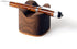 Wood Pen Tray (M01-WALNUT), Wooden Desk Organizer Tray, Minimalist Pen Holder, Wooden Pen Rest (WALNUT)