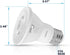 PAR20 Bulb, 50W 5 2700K-5000K, 550 7W, Dimmable Bulb, E26 (4 Pack) LUXRITE LED Flood Light Equivalent, Color Selectable