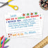 m&h invites Super Job - Teacher Notes to Parents, Classroom Incentive Cards for Good Behavior, Package of 50
