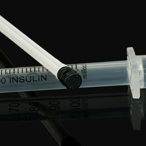 1ml Syringe with 31 Gauge 5/16" Needle, 1cc Lab Sample Syringes, Individually Packaged, Pack of 20