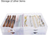 FASTRYF 8Pack Craft Organizers and Storage, Pencil, Crayon, Marker, Pen Organizer, Pen Holder, Pen Tray Storage