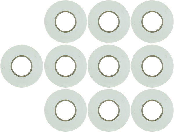Sunlite 41325-SU 10-Pack PVC Electrical Tape, 60 Feet x 0.75 Inches, White