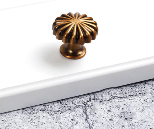 LUOOHL 5/10Pcs Drawer Pulls Aluminum Alloy Dressers Knob Cupboard Handle Modern Furniture Handle Pumpkin Bedside