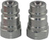 LSQ-S4-04PF 1/2‘’ NPT 2 PCS - 1/2" Ag ISO 5675 Tractor Hydraulic Disconnect Hydraulic Quick Connect Male Coupler, Ball Valve, Ball Pioneer Type