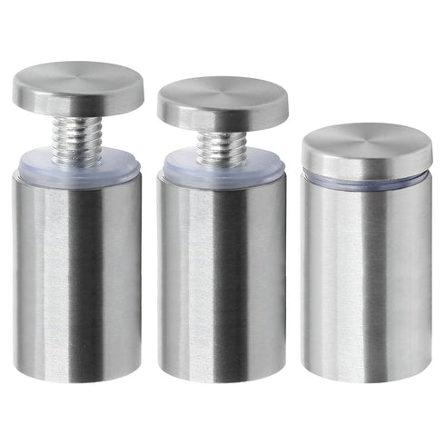 Luomorgo 12 Pcs 1" x 2" Stainless Steel Standoff Screws, Wall Sign Standoff Mounting Hardware for Hanging Acrylic