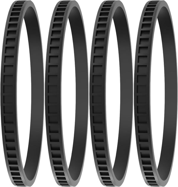 4PCS 45-69-0010 Replacement Pulley Tires for Milwaukee Portaband Saw Belts 6225 6230 6232-6 AO2807 6238N 6238-20 2729-20