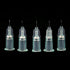 100pcs 32 Ga 4mm/0.15in Laboratory Tools, Individually Sealed