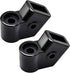 XYgdhqpt Set of 2 Shopping Cart Replacement Wheel Couplings Fit for Utility Cart/Shopping