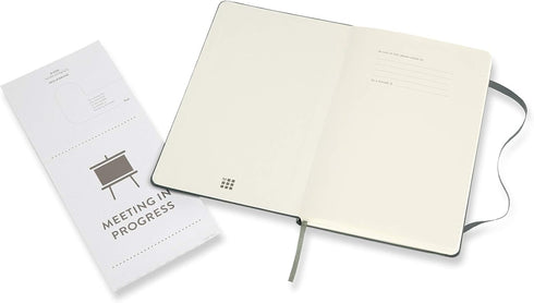 Moleskine PRO Large Notebook, Hard Cover, 240 Pages (5" x 8.25"), Professional Project Planning, Forest Green