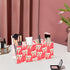 Ainavmxzs 4 Funny Cute Healthy Teeth Acrylic Clear Brush Holder With Compartments Organizer For Vanity Vanity Brush