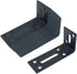 Aracombie 10Pcs 90 (3x1.2x1.6inch) Black L Bracket, Joint Right Angle Bracket Corner Brace, Degree Angle Brackets