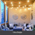 Commercial 24 Dimmable Bulbs, 7 Bulbs 11W Brightech Ambience Pro Incandescent Outdoor String Lights - Grade Waterproof
