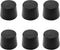 AnRui 6 Pack Solid Rubber Stoppers Tapered Lab Seal Plug 42mm to 50mm for Test Tubes, Industrial, Laboratory