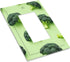 Fuzquwu 3 5x3 Inchs Broccoli Pattern Single Toggle Light Switch Wall Plate Modern Wall Plate Cover Easy Install
