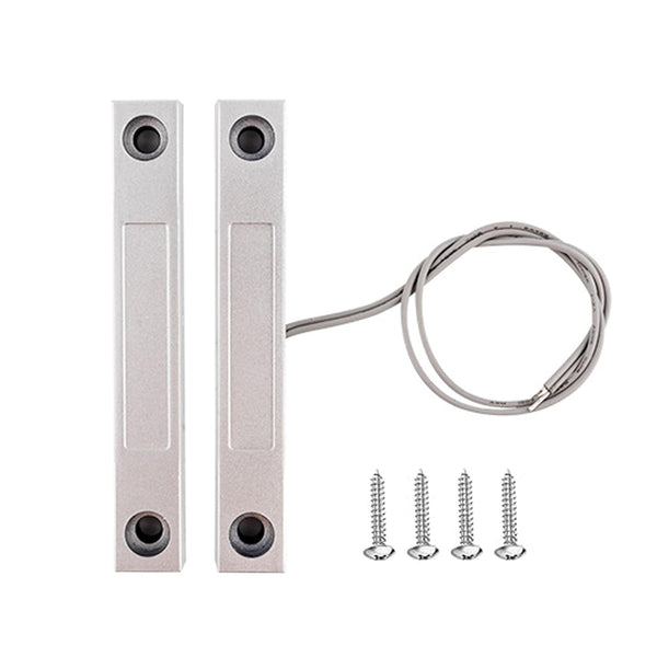 Home Security Wired Magnetic Reed Switch Alarm Sensor for Rolling Door, NC