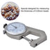 Thickness Gauge Metal Thickness Gauge, 0-20mm Measuring Tool for Jewelry, Paint, Paper/Film Thickness Meter