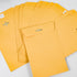 Clasp Envelopes, 6” x 9” Brown Kraft, Gummed Seal, 50 Pack, Mailing Envelopes for Home and Office