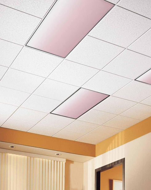 Futuregrace Ceiling,2 Pack 4x2 Magnetic Light Cover for Classroom Drop Ft Fluorescent Light Covers for Office Home
