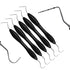 Probe UNC 23/15 Black Silicone Handle Stainless Steel Dental Periodontal Measuring Probe
