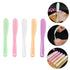 5 Pack Baluue Facial Mask Plate Mixing Spoon Easy to Clean Reusable Beauty Tool for Diy Face Mask