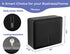 300 Commercial Multifold Paper Towel Dispenser Wall Mount (Black), Folded Hand Towel Dispenser for Bathroom/Restroom