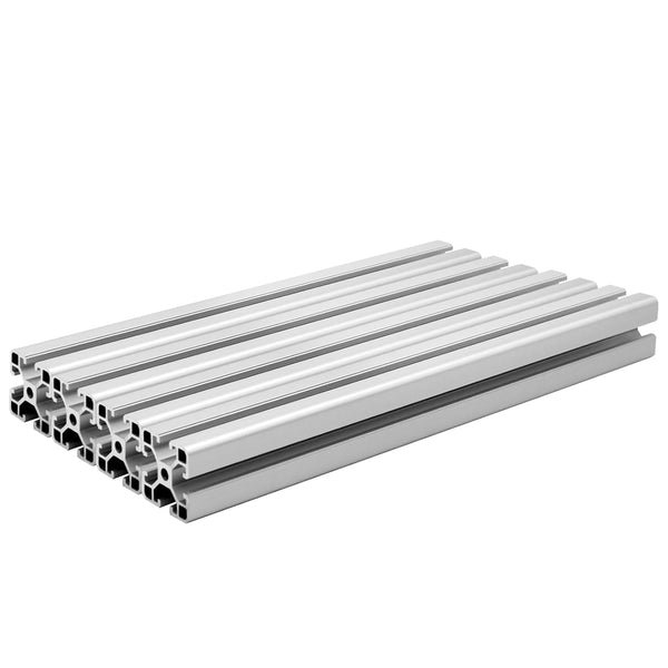 4Pack 4040 T Slot Aluminum Extrusion 300mm, 40x40 Anodized Linear Rail for 3D Printer Accessories, European Standard