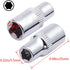 Utoolmart 2 Pcs 1/4 Inches Drive 6-Point Shallow Socket, 5.5mm Metric Chrome Vanadium for General Repairs by Utoolmart