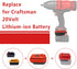 V20 Adapter Use for Craftsman 20V Cordless Tools,for Dewalt 20V 60V and for Milwaukee 18V M18 Li-on Battery Convert to Craftsman V20 Battery,Power for Craftsman 20V Power Tool