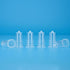 Pack 100 Vacutainer Blood Collection Tube Holder - Disposable Needle Holder Universal Fit Transparent Connector