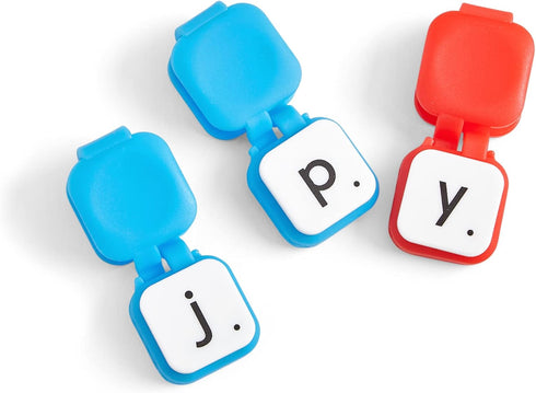 hand2mind Learn My Letters Fine Motor Clips, Kids Clothespin Activities, Letter Practice for Preschoolers, Toddler