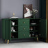 Yasinet 17.7" x197" Dark Green Wallpaper: Green Peel and Stick Contact Paper for Waterproof Self-Adhesive Removable Wall