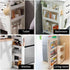 LYFJMUS 3.5 (2 ''Slim Rolling Storage Cart with Wheels Bathroom Storage Cart Mobile Shelving Laundry Room Organizer